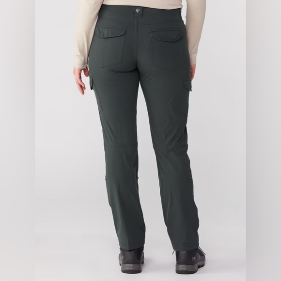 GUC Kuhl Freeflex Roll-Up Hiking Pant Black - Picture 1 of 3